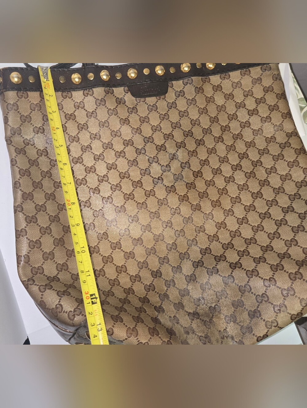 Gucci GG Crystal Babouska Tote - Picture 12 of 15